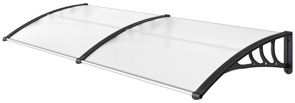 Outsunny Overkapping voor voordeur, 80 x 195 x 23 cm, 5 mm Productafbeelding 