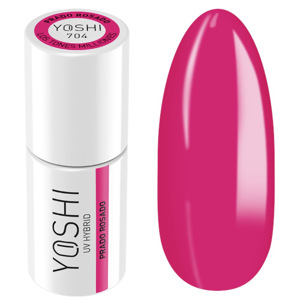 Yoshi | Yoshi Hybridlack 704 Prado Rosado - 6ml - Malerosa - Uv Hybridlack - Nagellack
