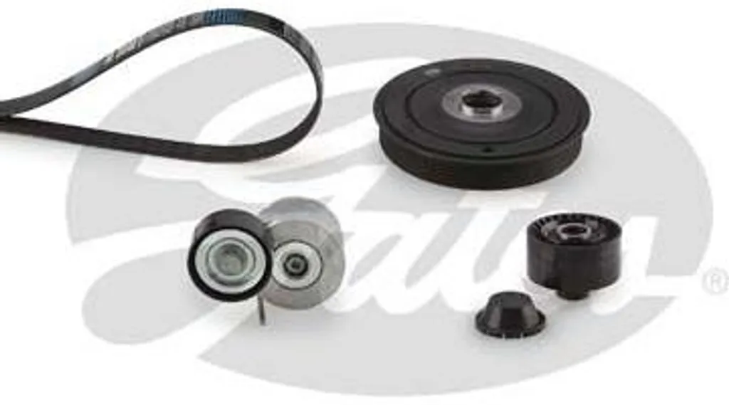 Kit courroies trapézoïdales GATES K296PK1708 OE haute résistance Fusion