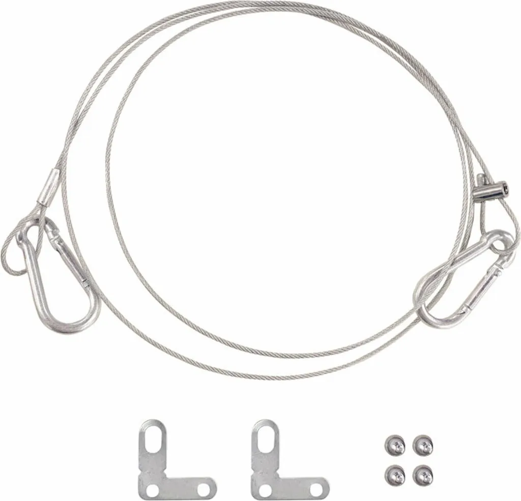 Kit de protection anti-chute pour panneaux LED - Pack sécurité 4 fils