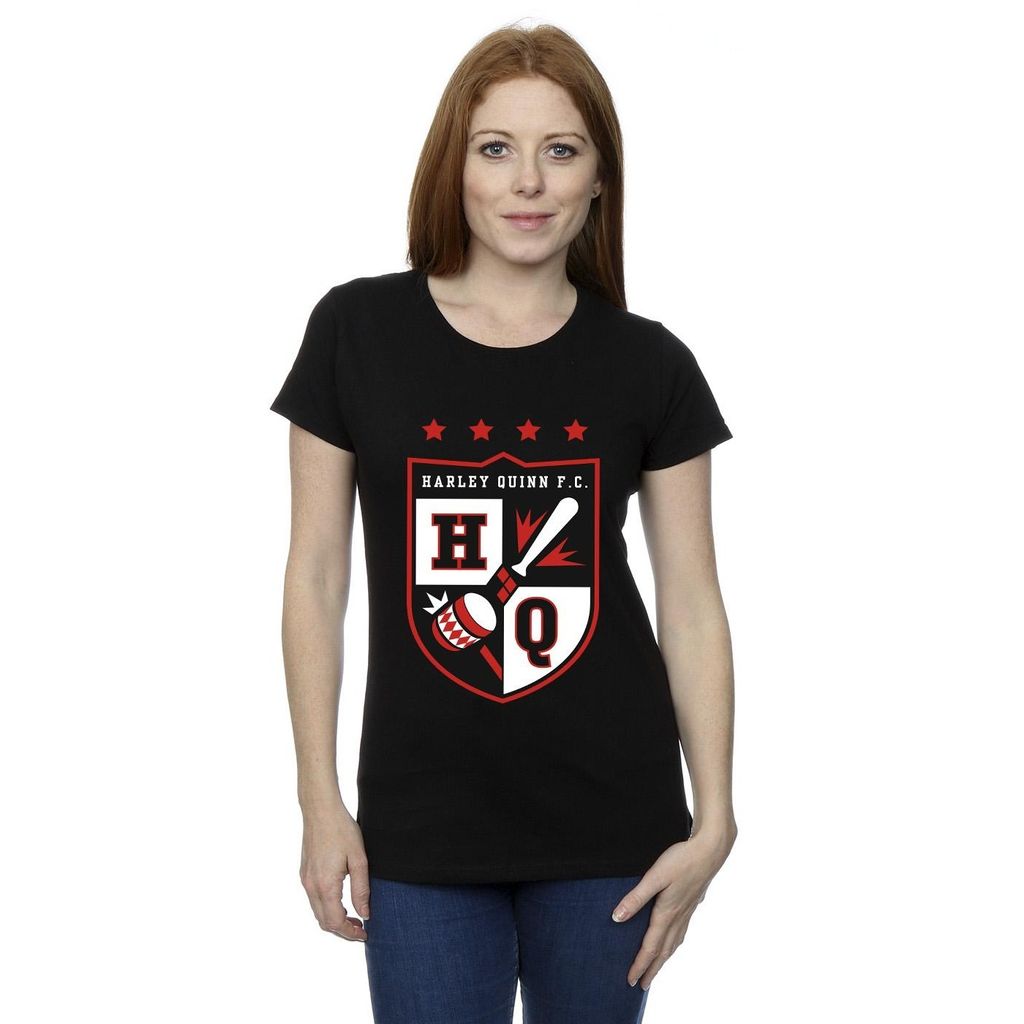 Justice League - "FC" T-Shirt für Damen BI24650 (M) (Grau)