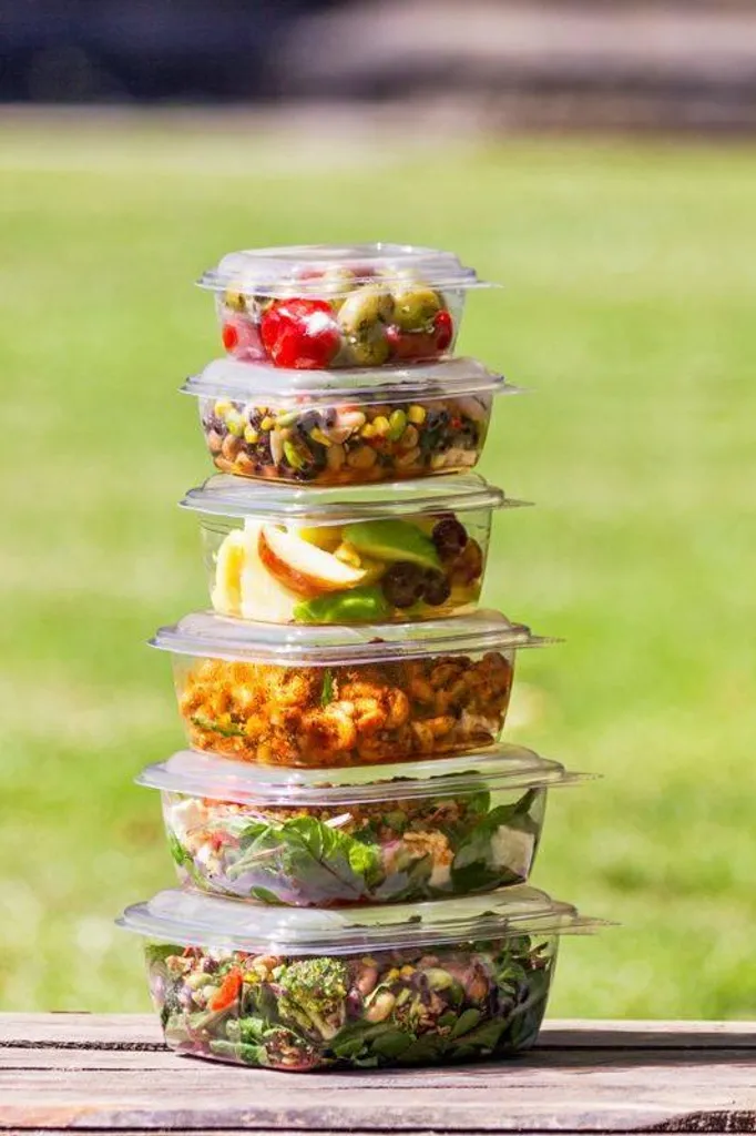 Récipient pour vente à emporter en PLA 250ml pour snacking et lunch