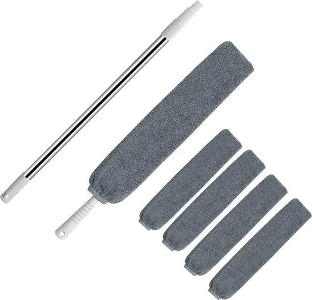 Nettoyeur de plafond et zones hautes avec manche long et microfibres