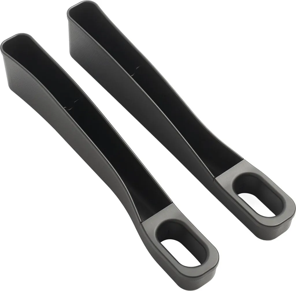 1 coppia di organizer per sedili auto, grande capacità, contenitore multifunzionale, ricambio per Tesla Model 3, nero