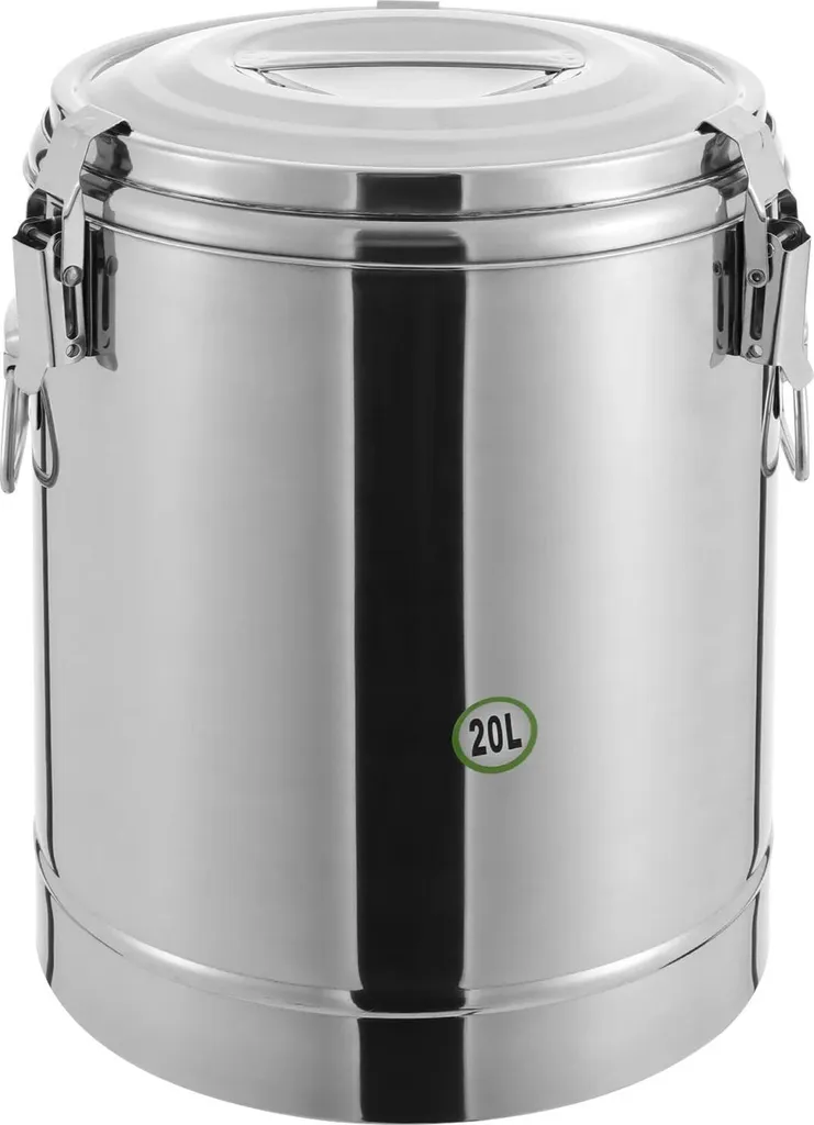 Conteneur thermique professionnel 20 litres pour soupes et liquides chauds
