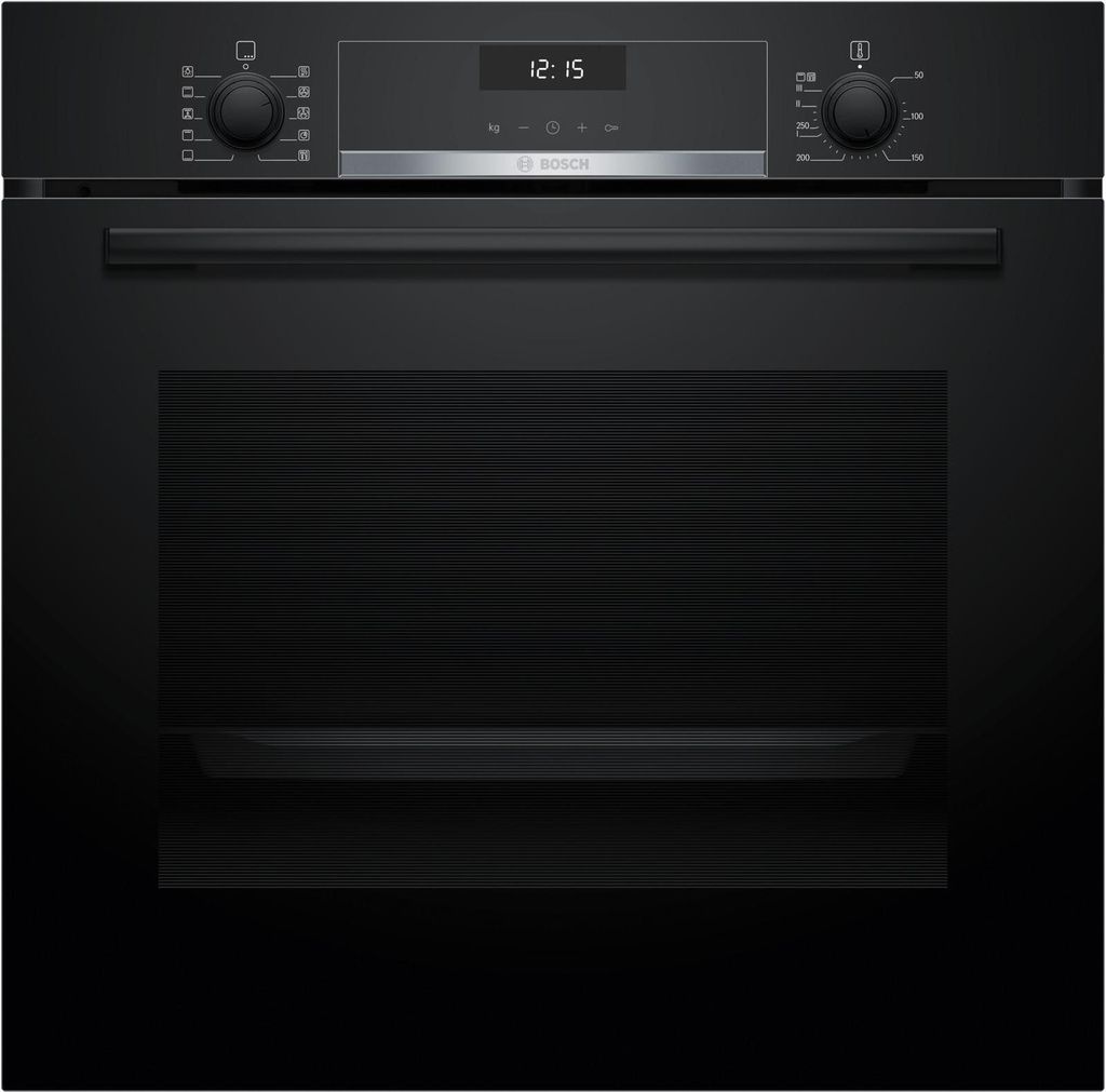 Bosch HBG537BB3 Serie 6, Einbau-Backofen 60 x 60 cm, 10 Automatikprogramme, Schnellaufheizung