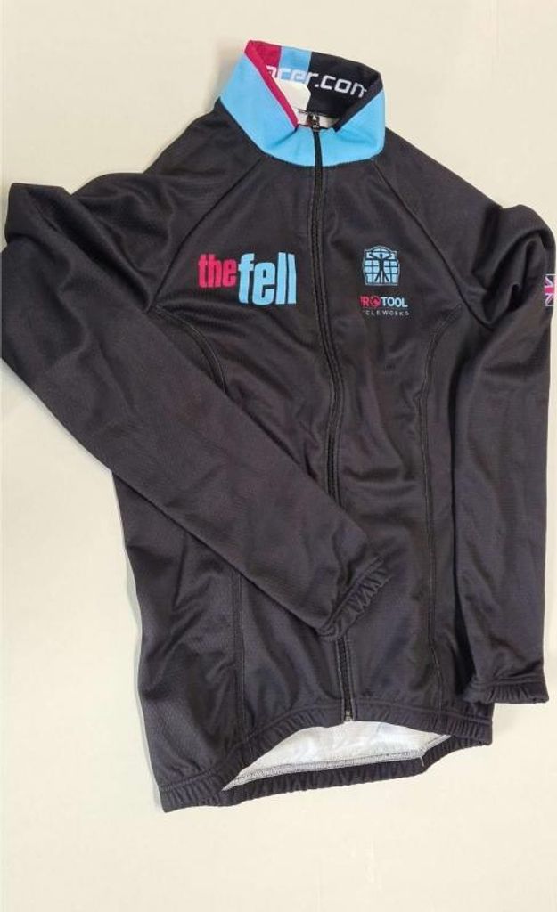 -Racer The Fell ProTool Cycleworks LS Damen Radtrikot Gr.3 / M Blau/Schwarz