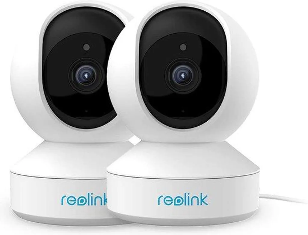 Pack de 2 Caméras de Surveillance IP WiFi avec Détection de Mouvement