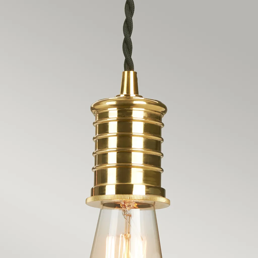 Suspension Elstead E27 - Solution d'éclairage rétro pour intérieur sombre