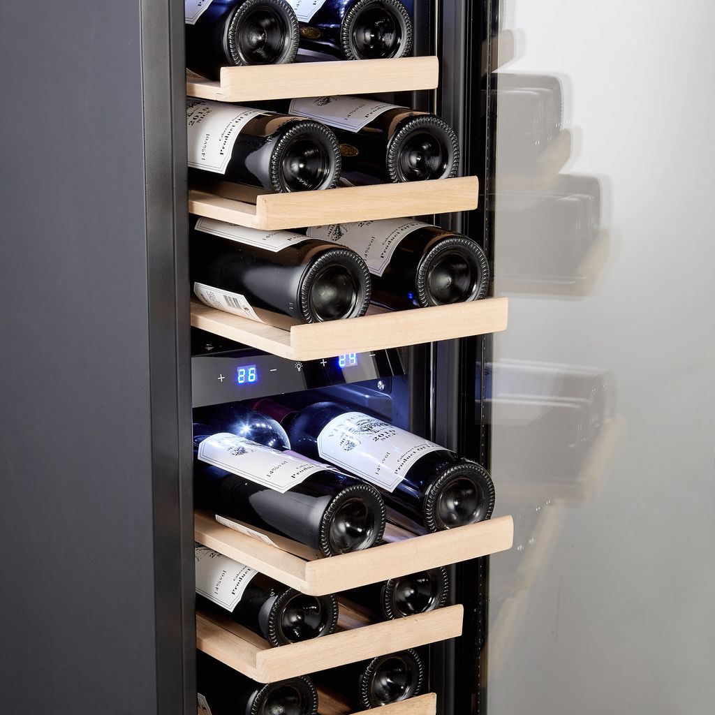 Kalamera Weinkühlschrank 2 Zonen, 19 Flaschen, 65 Liter, Produktbild 6