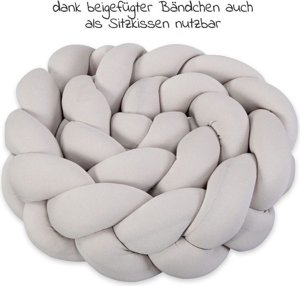 babybay Nestchenschlange geflochten für alle Beistellbetten Produktbild 9