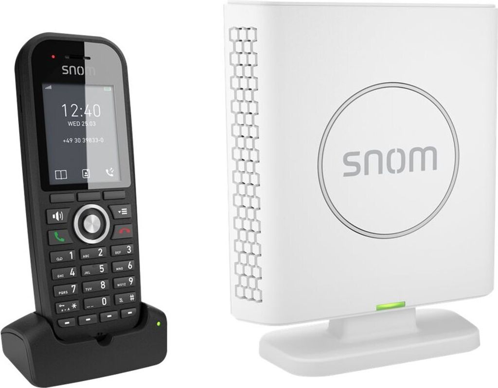 Snom m430 - Telefono VoIP cordless con ID chiamante Immagine del prodotto 