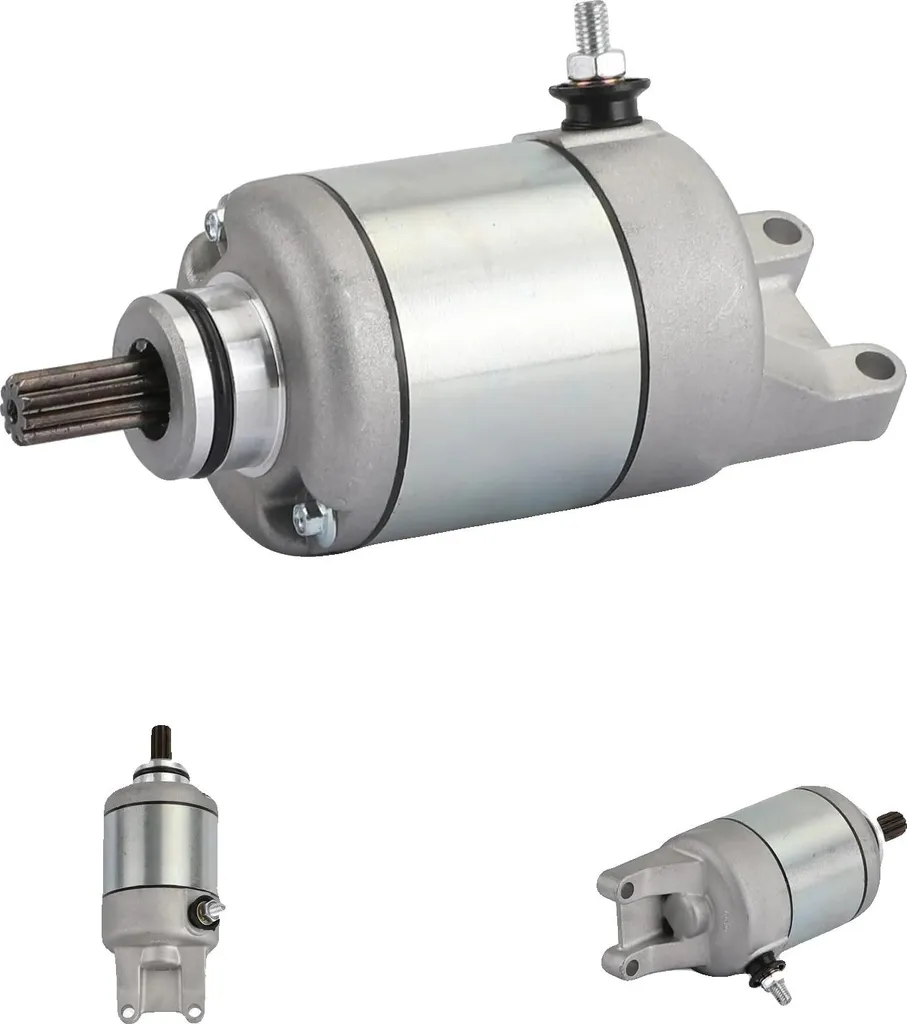 Démarreur 9 dents léger 0,89 kg rotation gauche type PMDD de 170 mm long