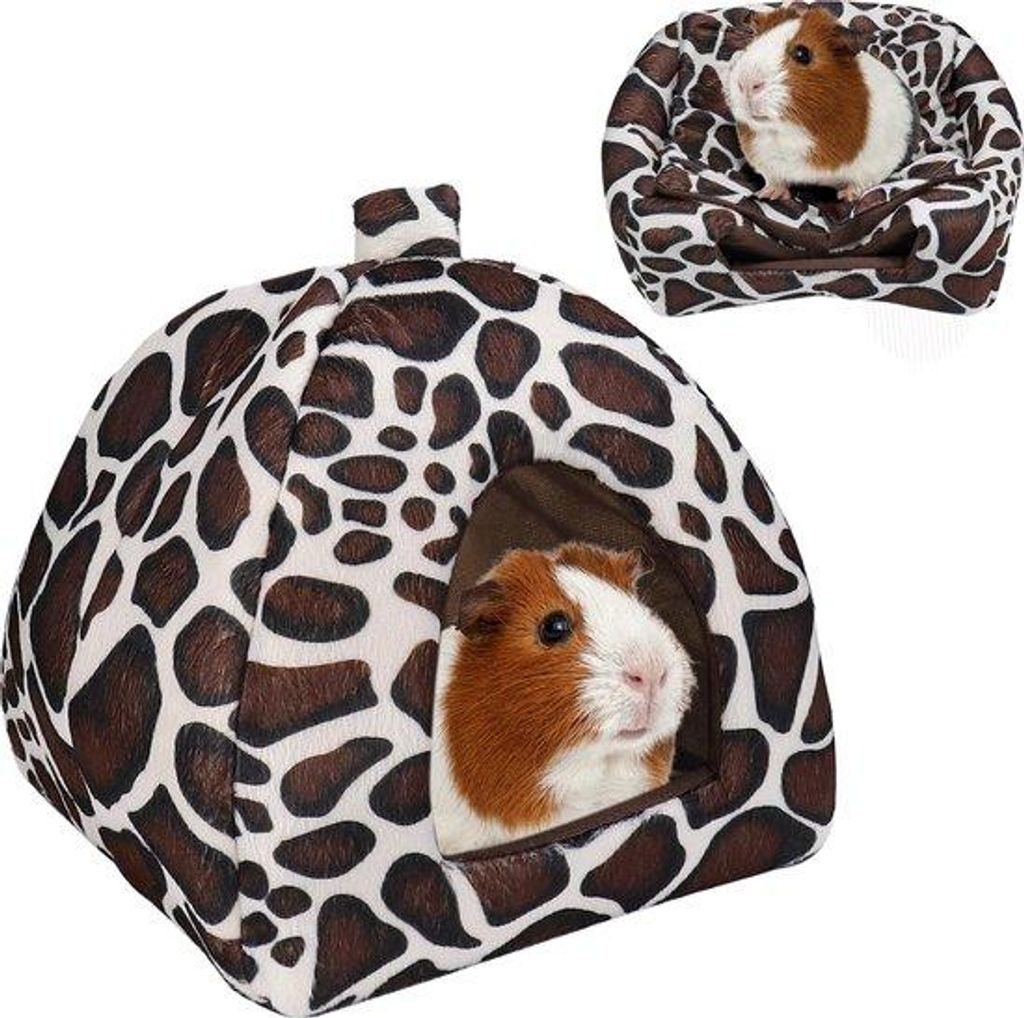 Weiches Winterbett für Zwergkaninchen, Chinchilla, Hamster, klein