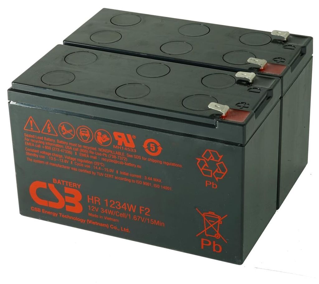 CSB -Batterie CSB UPS Batterieersatz RBC124