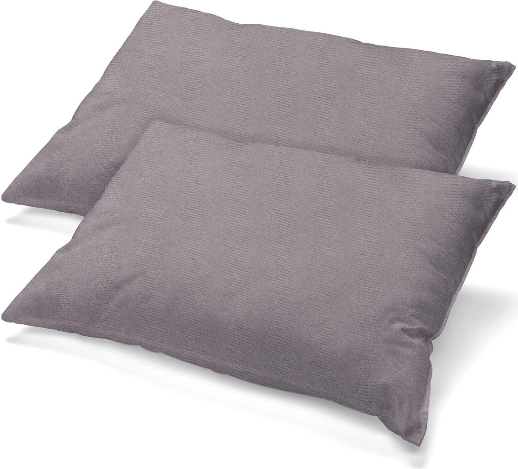 Doppelpack Classic Line Bezug 40x70 dunkelgrau Baumwolle Produktbild 