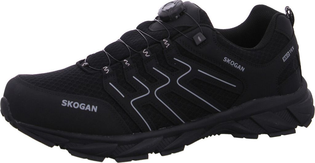 Chaussures de randonnée unisexes Skogan Skallas, noir, Image du produit 