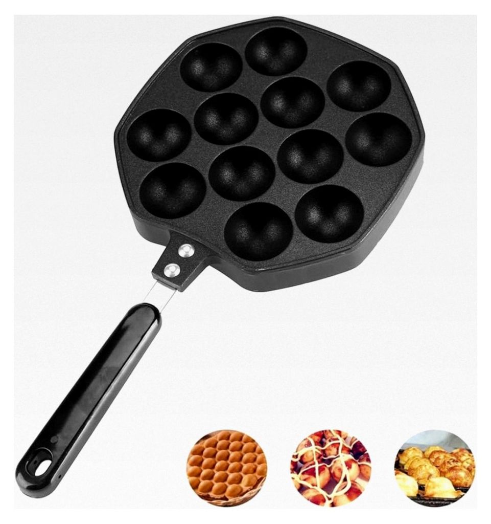 Grillpfanne mit 12 Vertiefungen