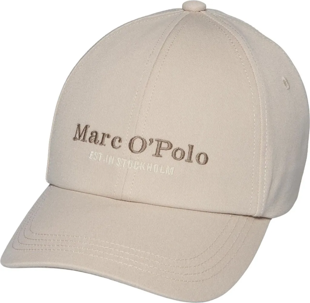 Marc O'Polo Cap Woven Light Oat Beige | Styling e Comfort Bio