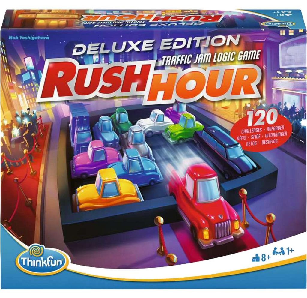 ThinkFun Rush Hour Deluxe, Stolová hra, Logické, 8 rok / Obrázok produktu 