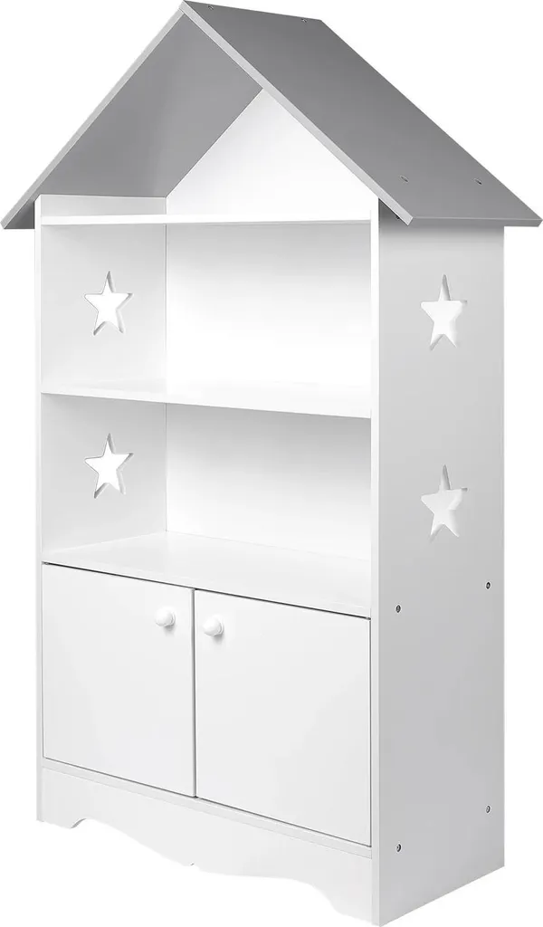 Bibliothèque enfant 115cm bois d'acajou : stop au désordre en chambre