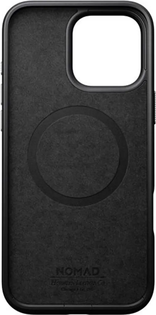 Étui antichoc iPhone 16 Pro Max Nomad cuir Horween MagSafe robuste