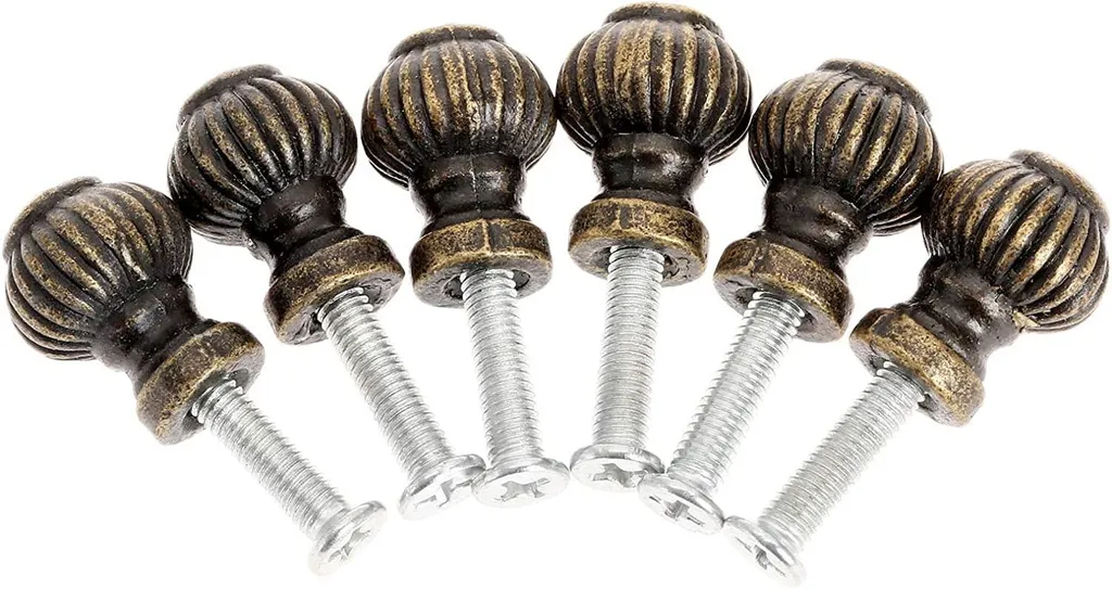 Remplacez vos Boutons de Boîte à Bijoux par ce Lot de 6 en Laiton