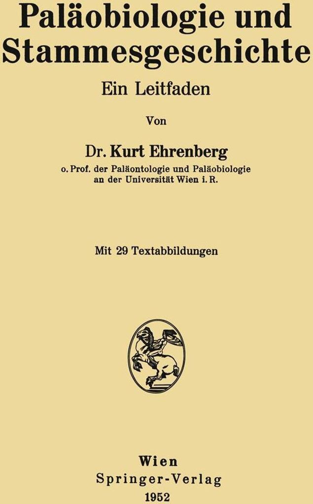 Paläobiologie und Stammesgeschichte