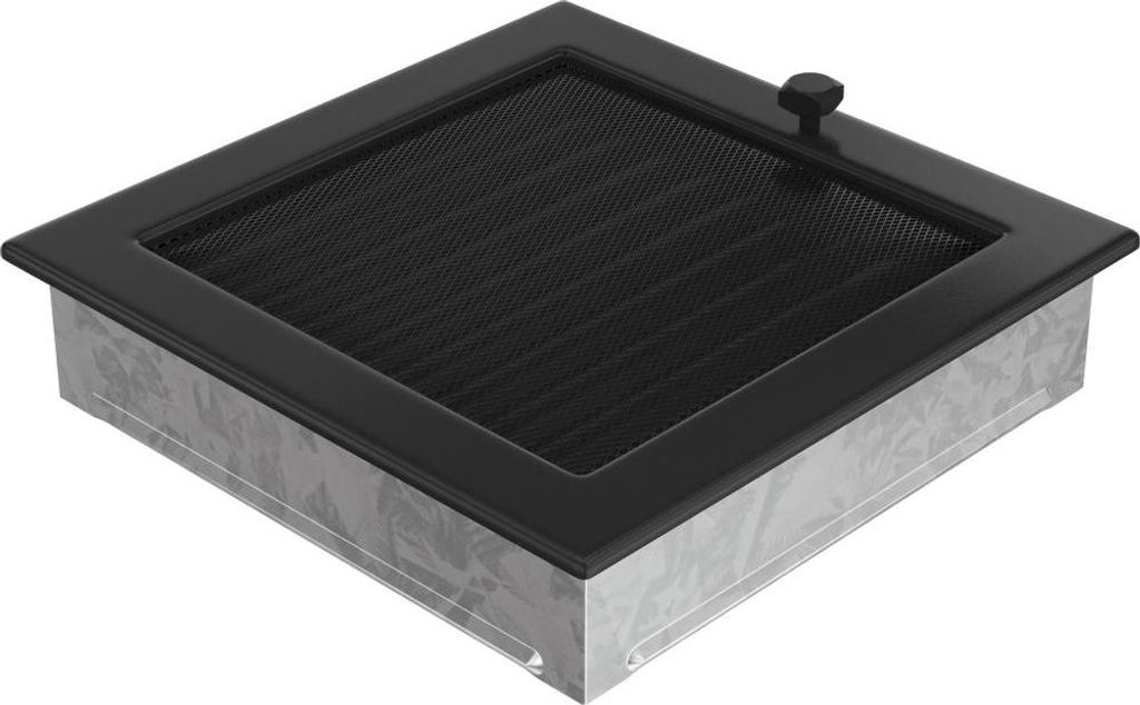 Griglia 22x22 nera con feritoia Immagine del prodotto 