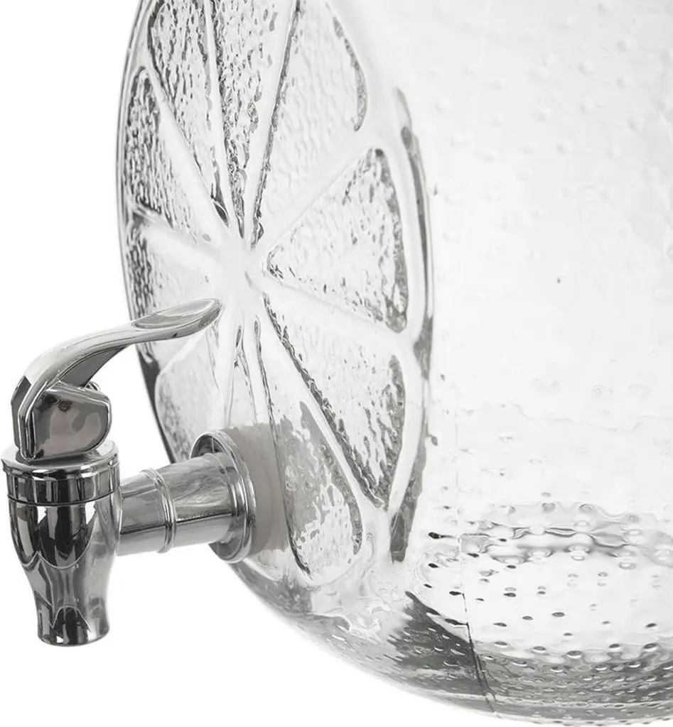 Caraffa con Rubinetto in Vetro 5.4L | Eleganza Essenziale Casa - 6