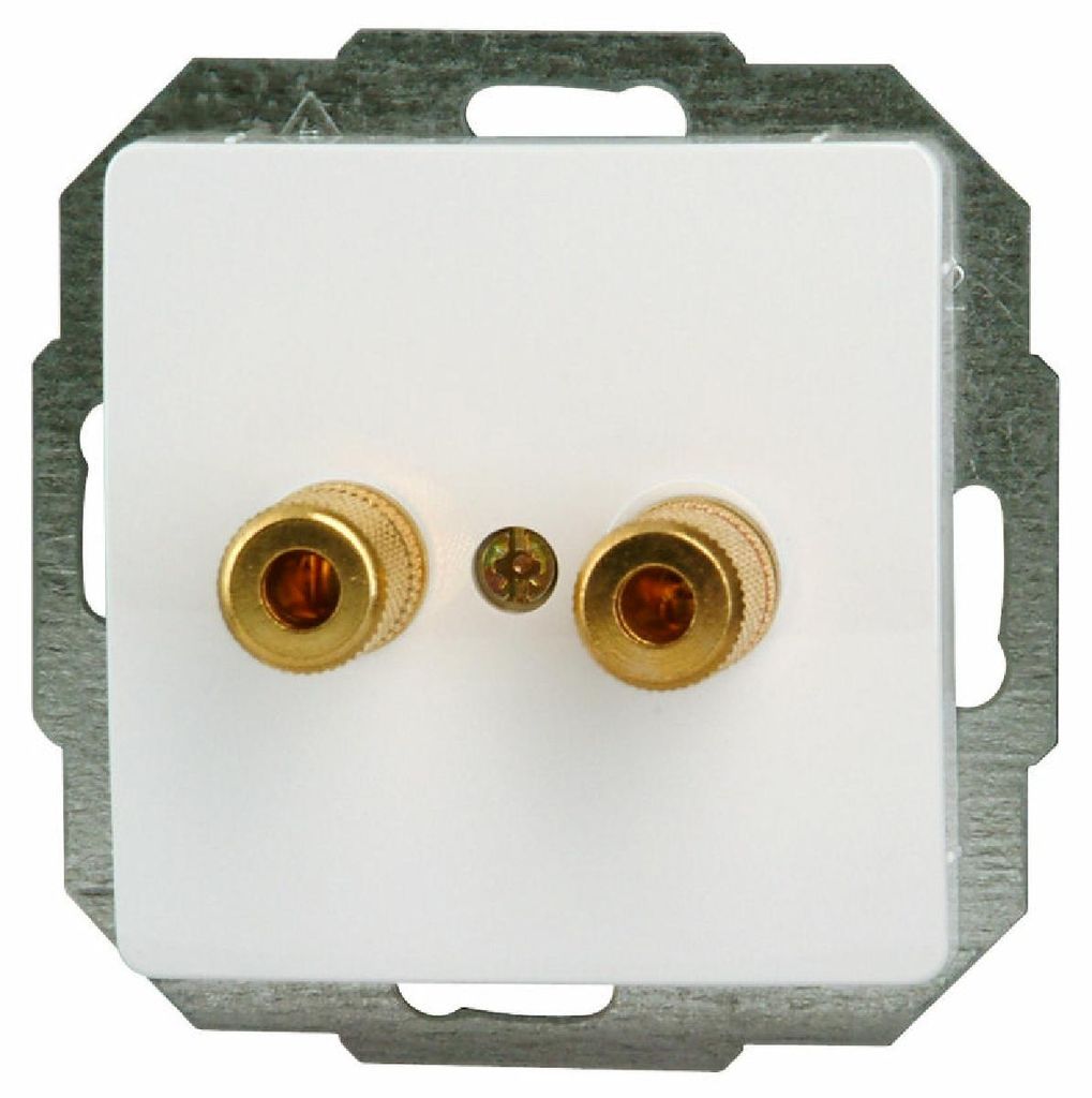 Kopp HK05 Lautsprechersteckdose für 4mm Bananenstecker Lautsprecherkabel