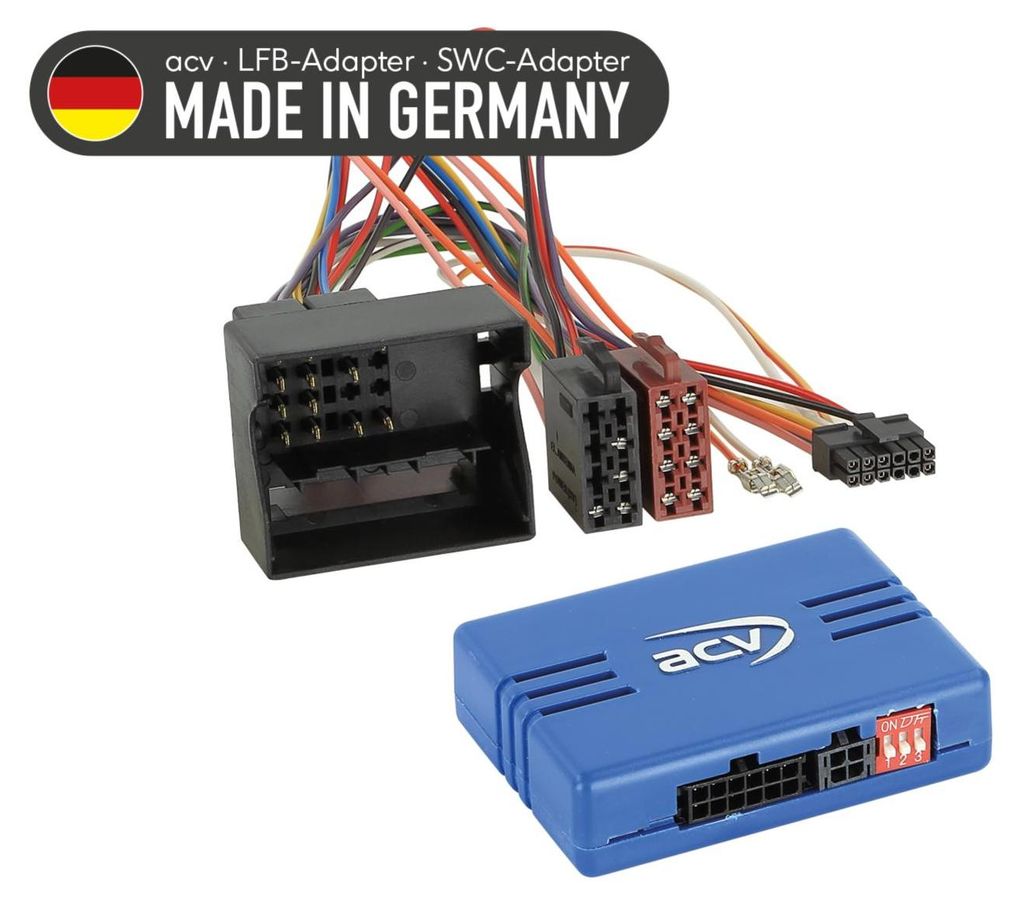 ACV Lenkradtasten-Bedienadapter für Citroën / Fiat / Peugeot / Toyota SWC 42A-1041-001-0