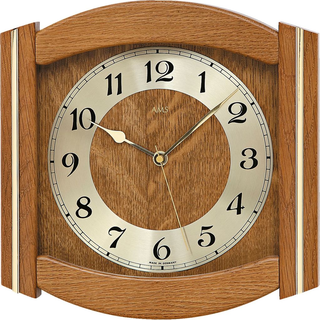 AMS Funk-Wanduhr, Funkwerk, 27x27x5cm, 5822/4 Produktbild 
