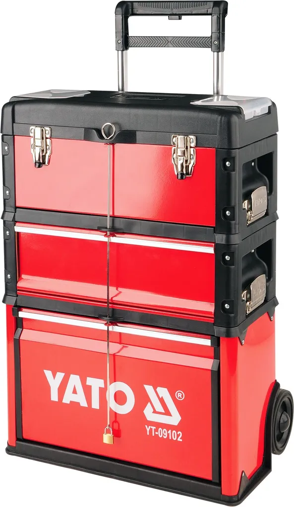 Chariot à outils modulaire Yato YT-09102 idéal pour chantier mobile