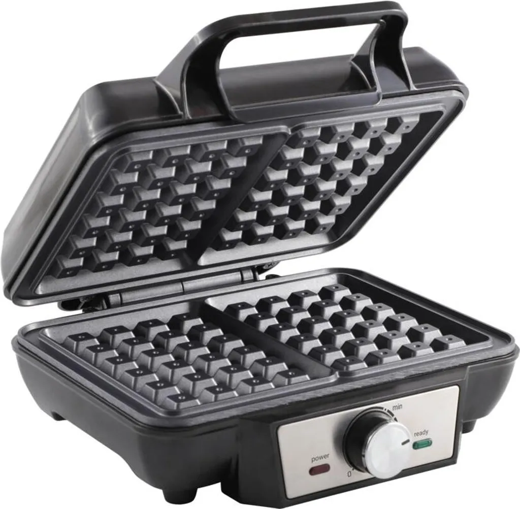 Appareil à Gaufres 1000W Tristar - Gaufrier Électrique Inox sans PFAS