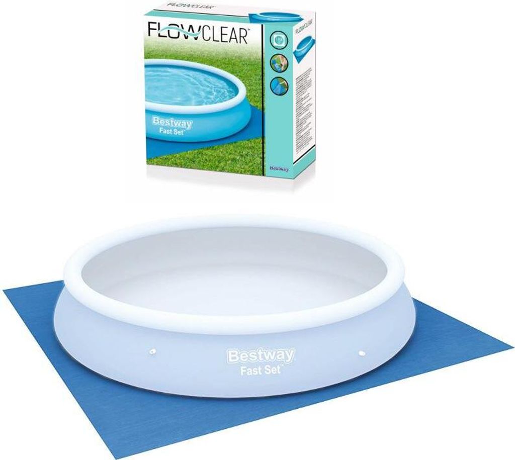Bestway Swimmingpool Pool Planschbecken Bodenplane Produktbild 