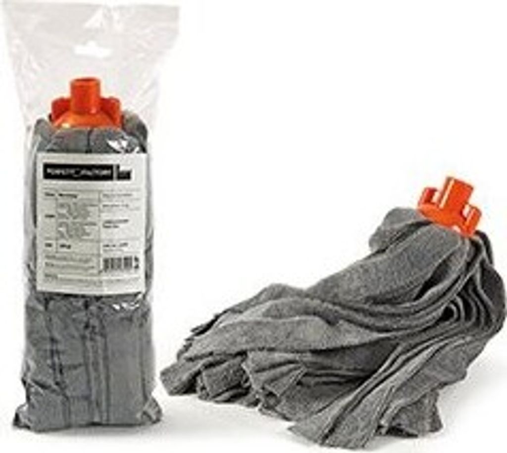 Perfetto 26500 Mop-Zubehör Wischbezug Grau