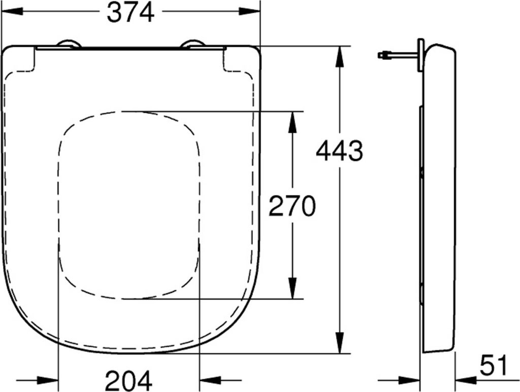 Grohe WC-Sitz EURO KERAMIK mit Deckel Soft Close alpinweiß Produktbild 4