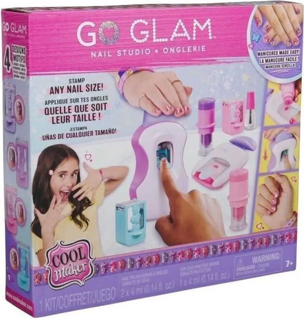 Kit Manicure Go Glam Nail Studio: Specifiche Tecniche e Sicurezza Bambini - 6