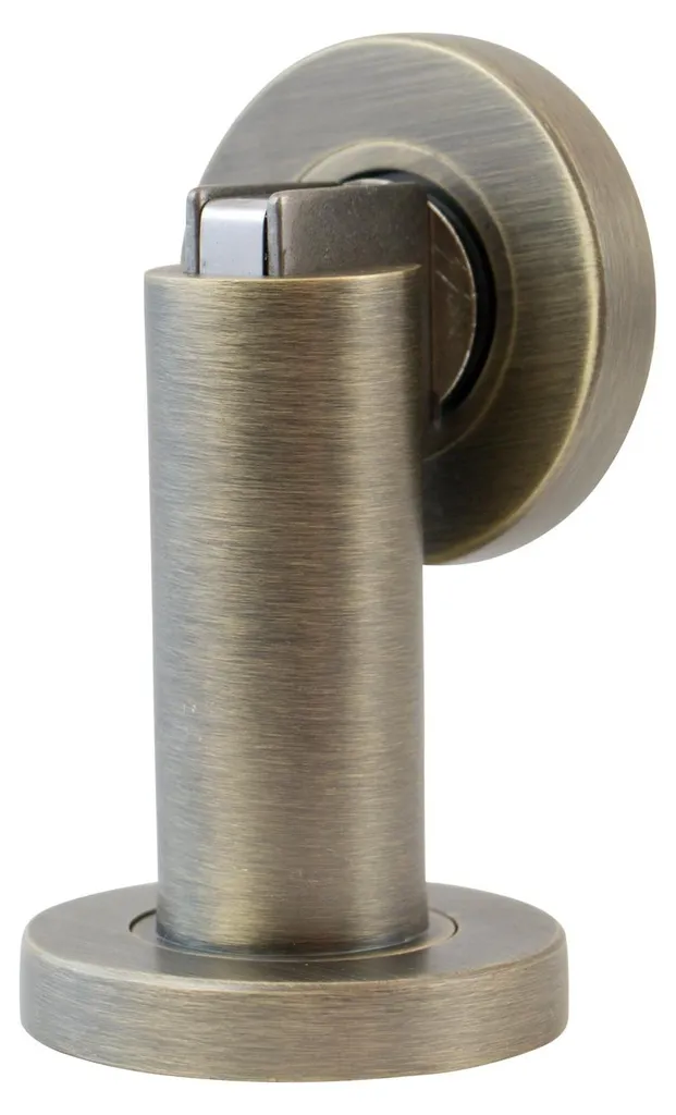 Butée de porte magnétique au design vieilli pour installation mur ou sol
