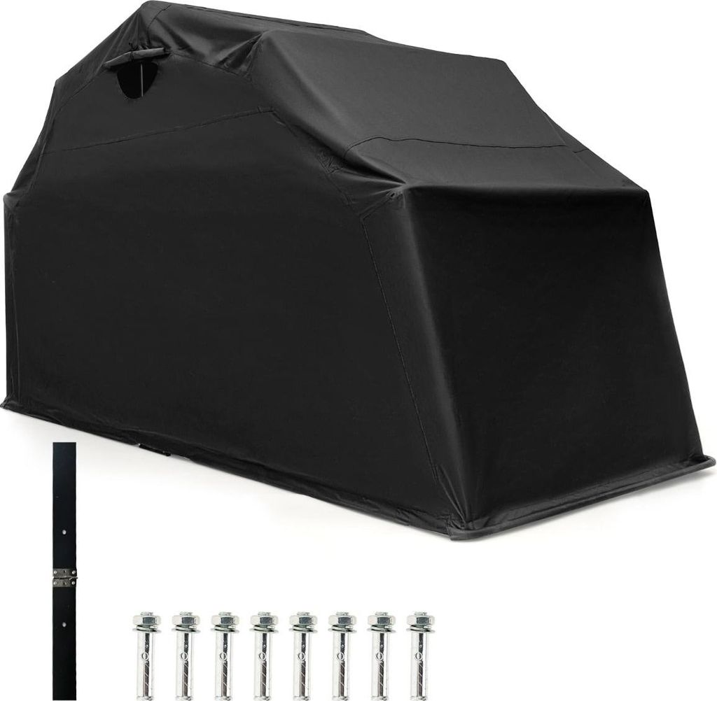 Riparo per moto, tessuto Oxford 600D, 345x137x190 cm Immagine del prodotto 