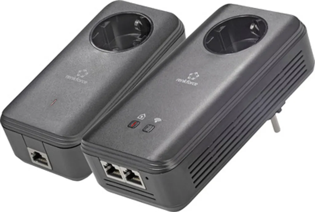 Adaptateur CPL WiFi 1200 Mbps Renkforce Kit de Démarrage Powerline WLAN