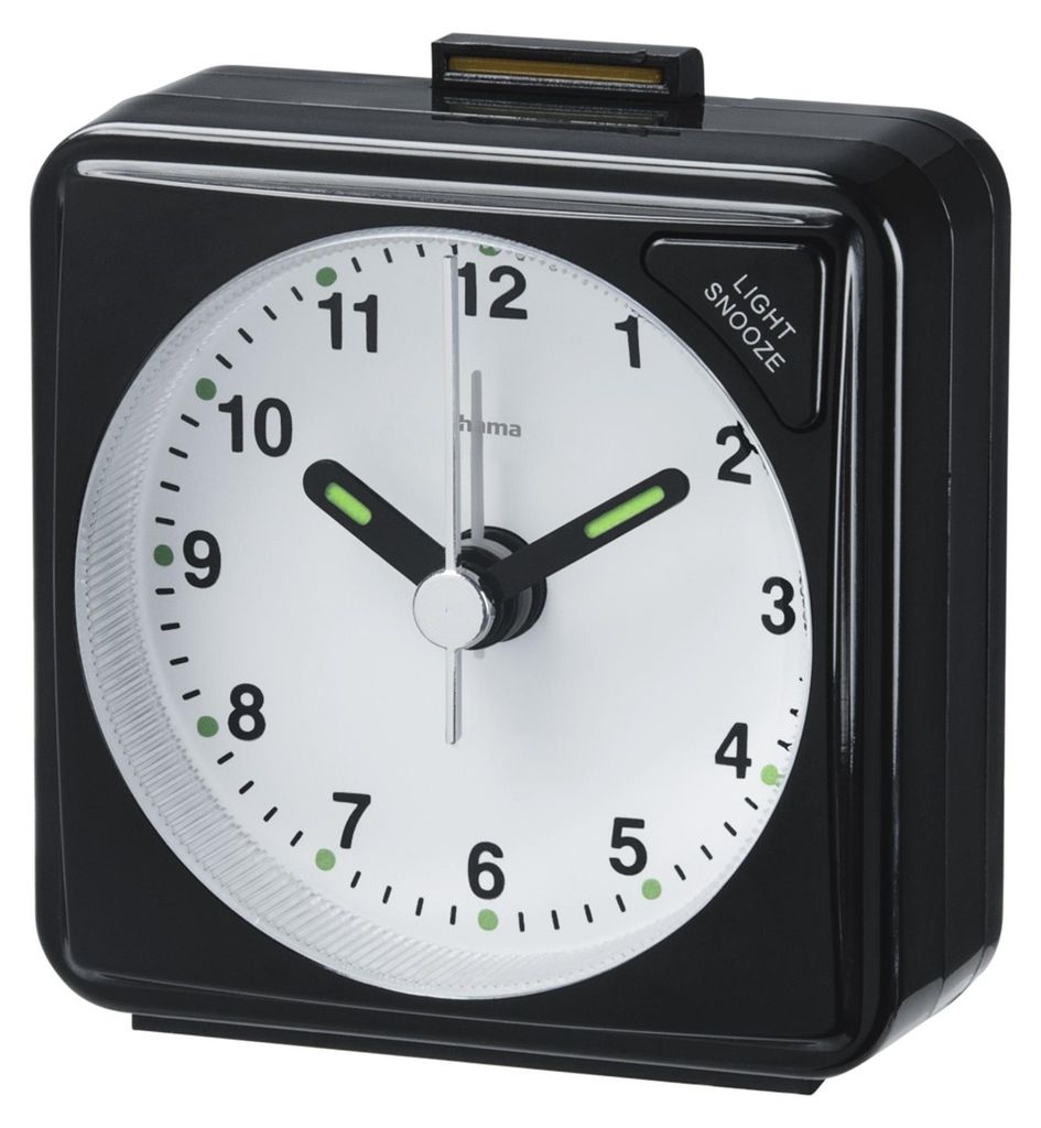 Hama Wecker Reisewecker "A50", Schwarz Produktbild 