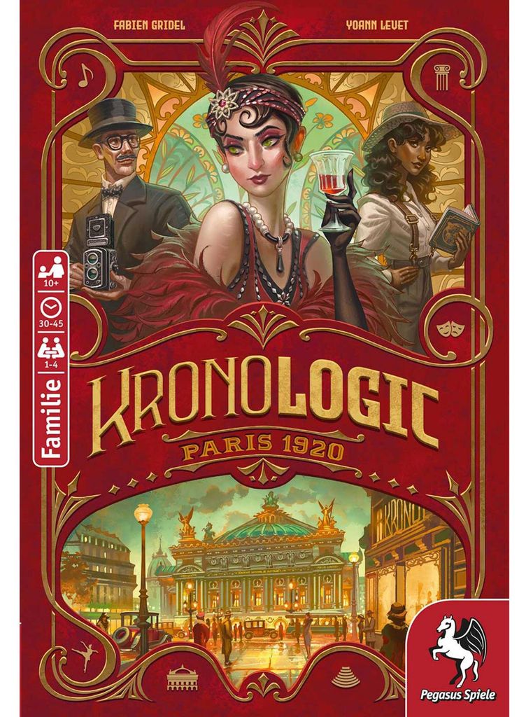 Pegasus Games Kronologic - Paris 1920 18710G Zdjęcie produktu 