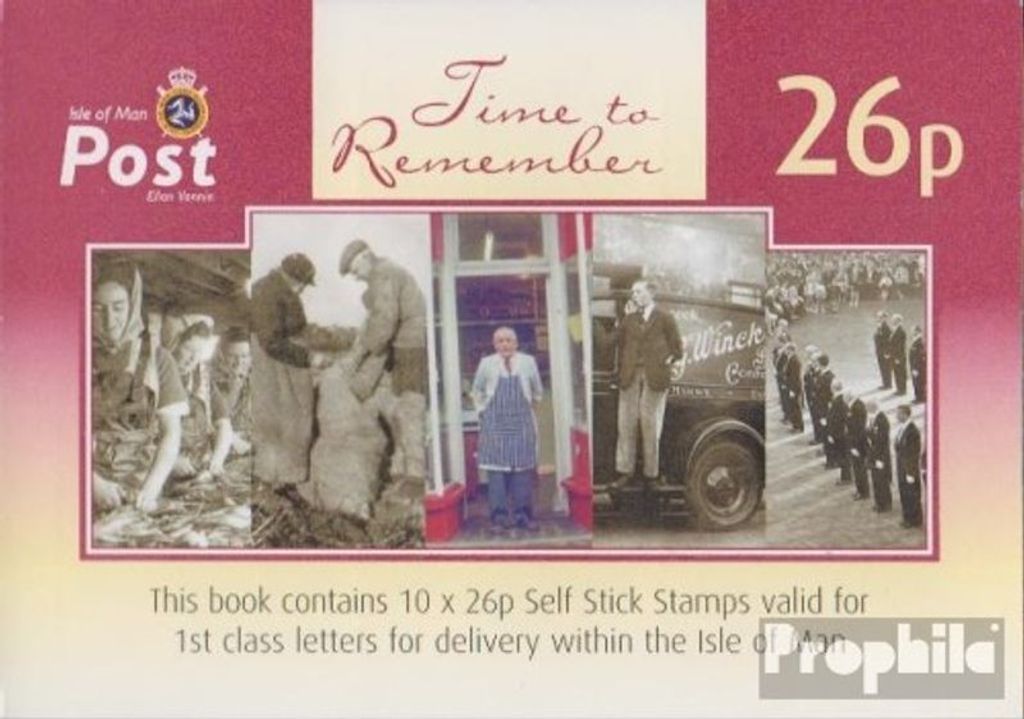Briefmarken GB - Isle of Man 2005 Mi MH0-19 postfrisch Erinnerungen