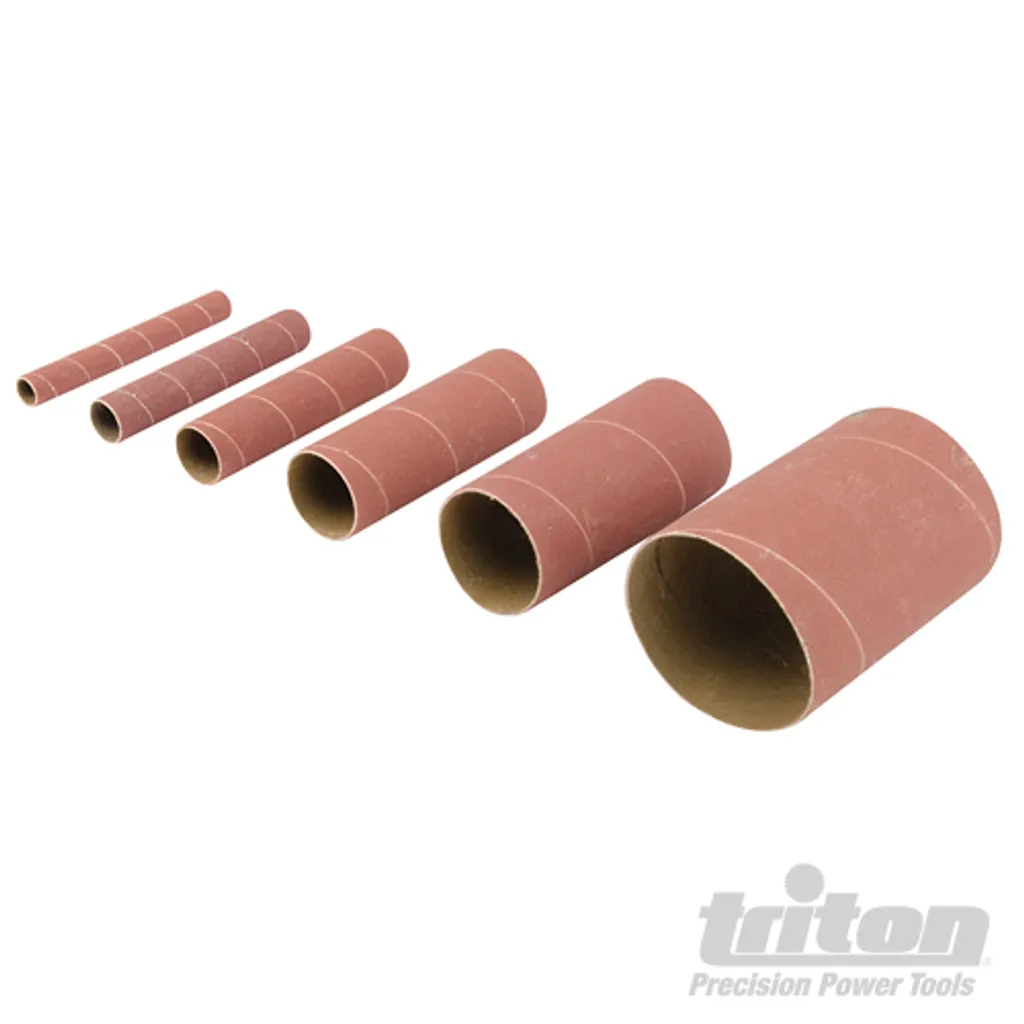 Manchons de ponçage Triton en corindon Lot de 6 pour cylindre oscillant