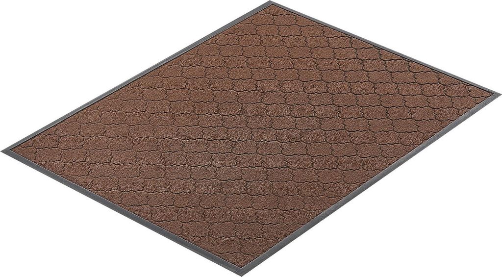 SucceBuy Fußmatte für die Vordertür, 1194 x 889 mm, robuste Bodenmatte für Innen- und Außenbereiche, modernes Design mit TPE-Rückseite, langl...