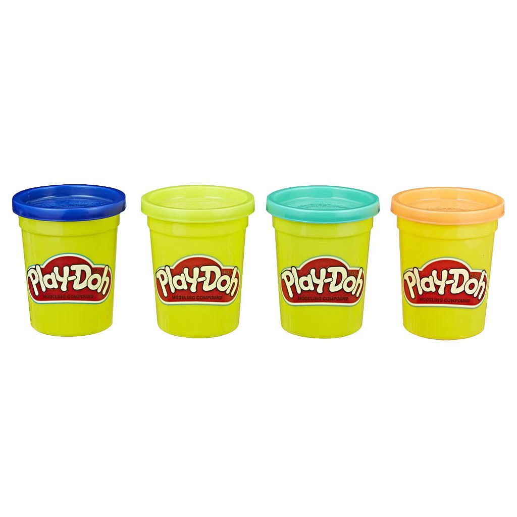 Play-Doh hrací těsto oranžová, tmavě modrá, zelená, Obrázek produktu 