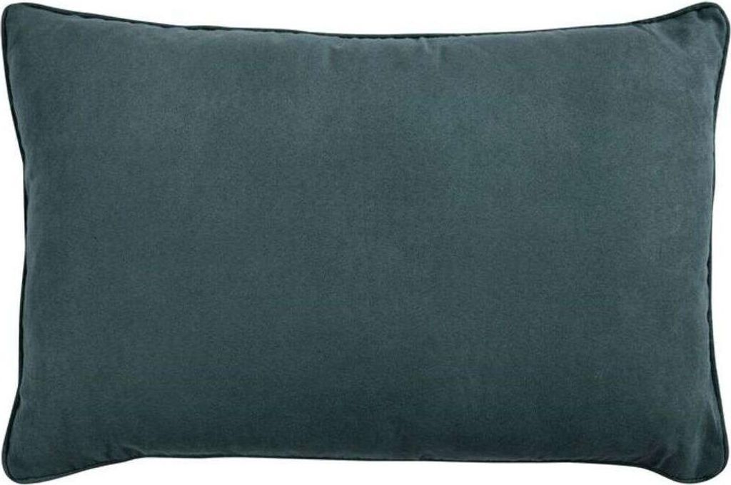 Cuscino in pelle scamosciata grigio carbonio 60x40 Immagine del prodotto 
