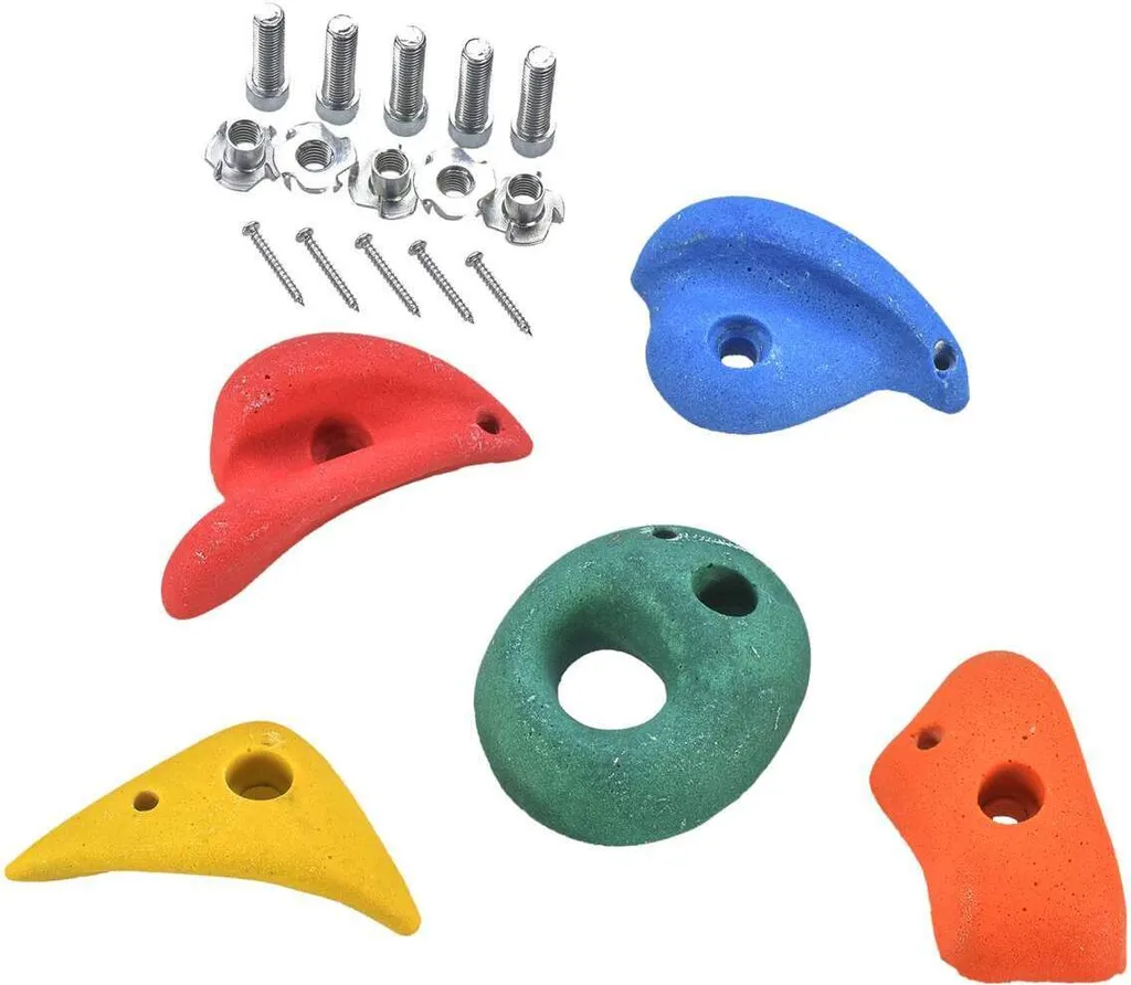 Potenzia la Coordinazione con Just Fun Appigli Arrampicata 5pz M